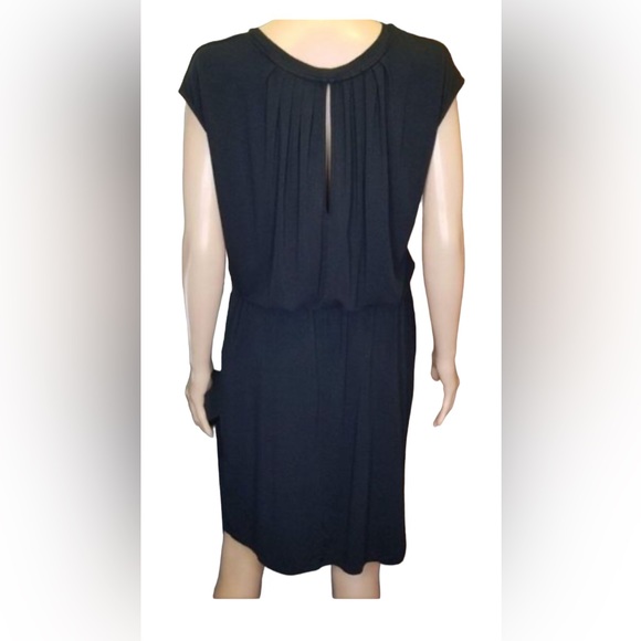 Banana Republic Blouson Navy Blue Summer Dress with adjustable waist, SZ S - Picture 2 of 16